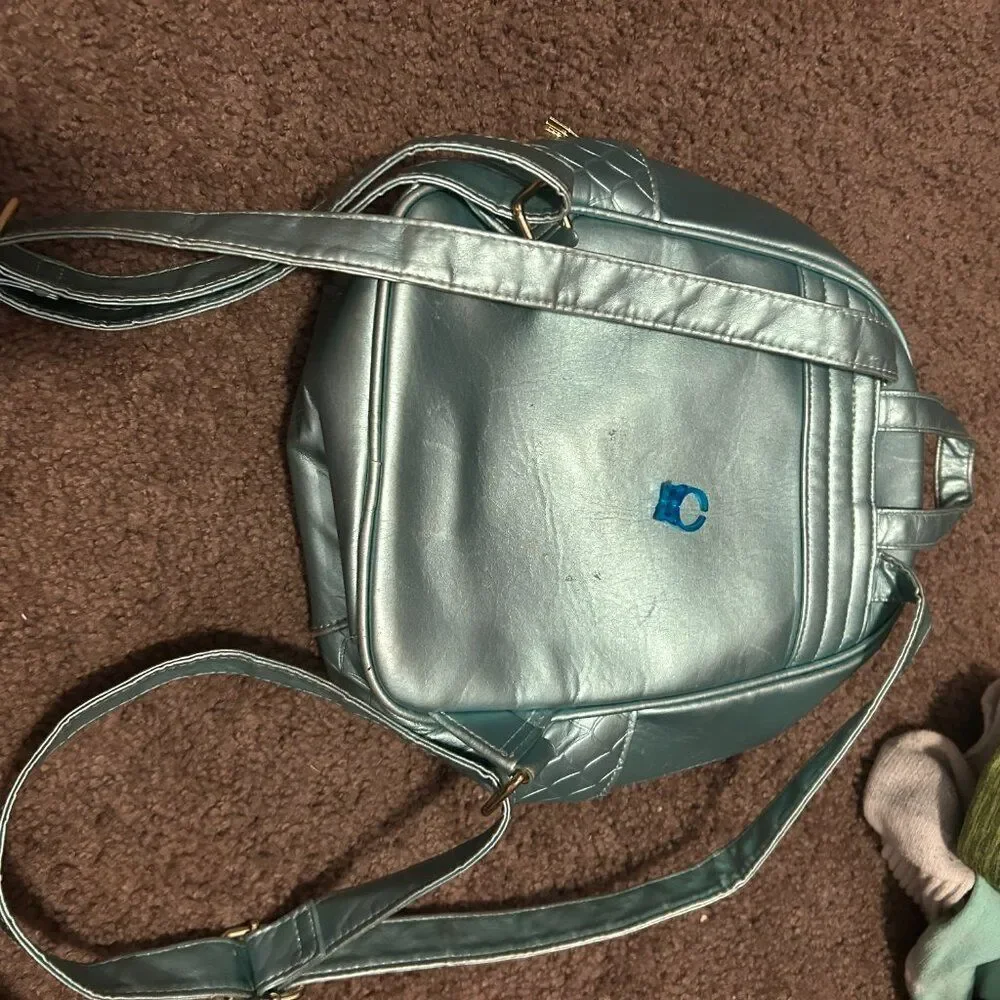 Disney Her Universe The Little Mermaid Ombre Scales Mini Backpack w. Charm